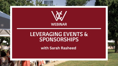 Webinar Recording: Leveraging Events & Sponsorships